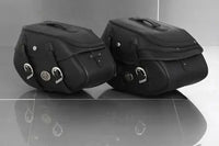 hepco becker buffalo leather bag set 30 liter c bow only