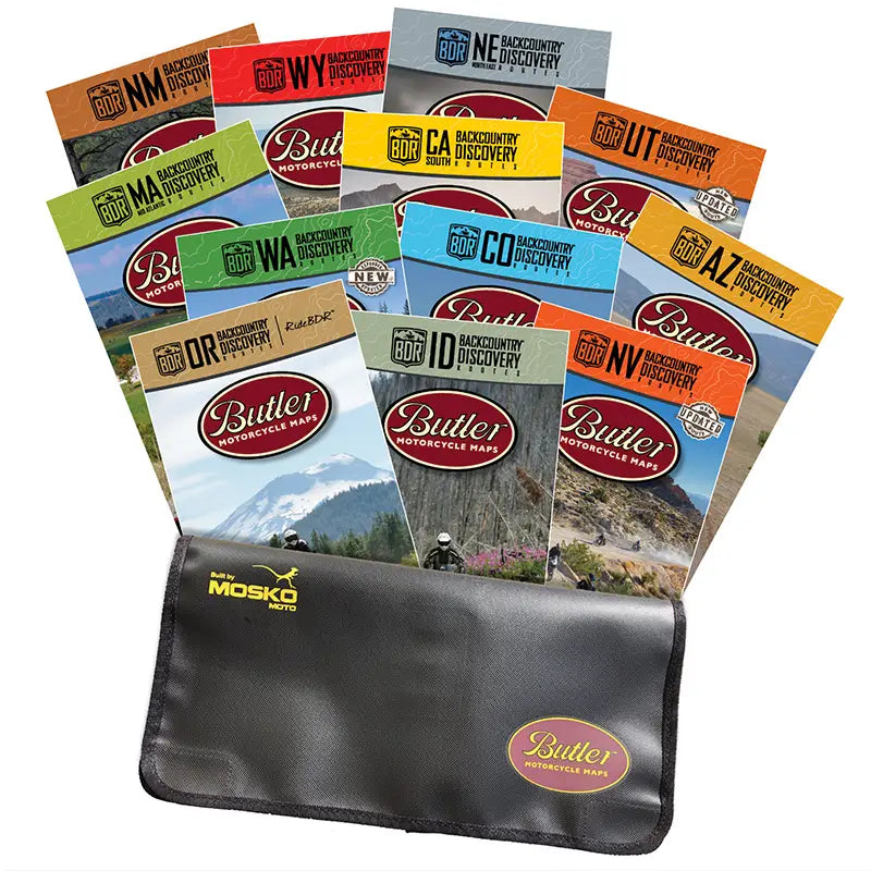 butler motorcycle maps bdr series