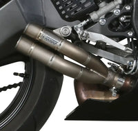 MIVV Exhaust Double Gun Slip-On Yamaha YZF-R6 2017- Titanium
