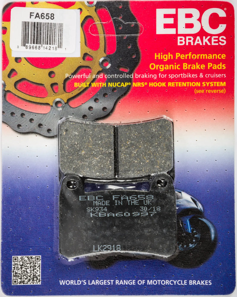 EBC Brake Pads For Benelli Leoncino 125 2018-2020