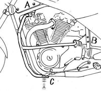 Hepco & Becker Crash Bars Suzuki VX 800