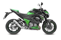 MIVV Exhaust Ghibli Slip-On Kawasaki Z800 2013- Stainless Steel