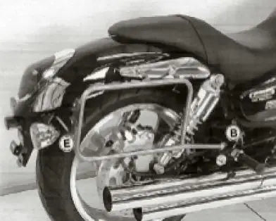 Hepco & Becker Side carrier Kawasaki VN 1500 / 1600 Mean Streak