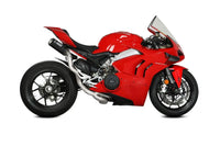MIVV Exhaust Full High Mount MK3 Ducati Panigale V4 2018- Carbon Fiber