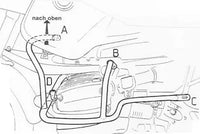 hepco becker engine guard bmw r850 r1100 gs