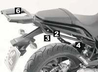 hepco becker rear alurack honda cbr600f 11