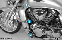 hepco becker engine guard suzuki m 1800 r intruder