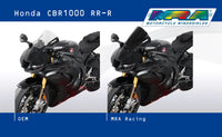mra racing r windshield honda cbr1000 rr r fireblade 2010