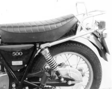 Hepco & Becker Rear Rack Yamaha SR 400 / 500  up to 1999 Chrome