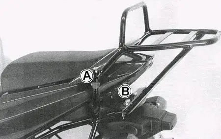 Hepco & Becker Rear Rack Suzuki SV 650 / S from 03'
