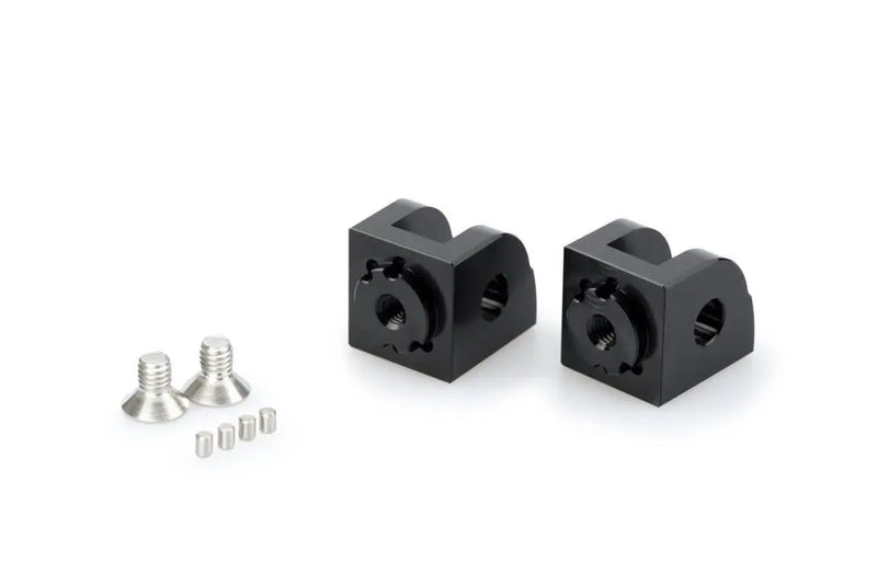 Puig Adjustable Rider Footpeg Adapters Suzuki GSX-S1000 2015- / Katana 2022- / SV650 2016-