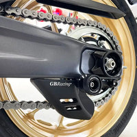 gb racing lower chain guard with bobbins yamaha yzf r7