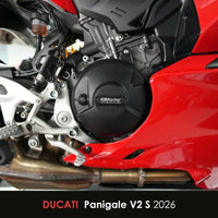 gb racing secondary clutch cover set ducati v2 models monster 937 desertx 25