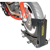 condor motorcycle wheel chock stand trailer only