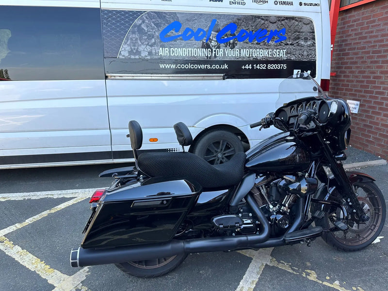 cool covers motorcycle seat cover harley davidson street glide bench 2022 current