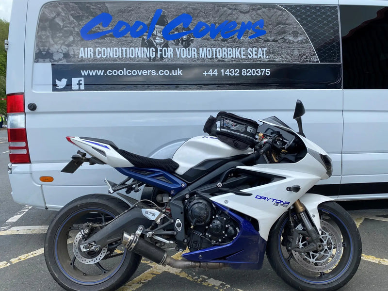 cool covers motorcycle seat cover triumph daytona 675 2013 2018