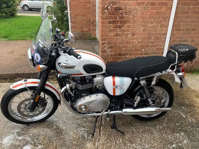 Cool Covers Motorcycle Seat Cover Triumph Bonneville T100 / T120 2016- Current