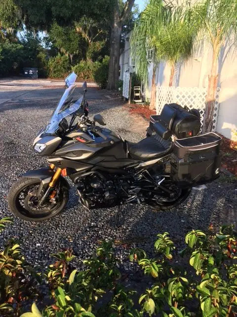 2015 Yamaha FZ09 with Hepco Becker Xplorers