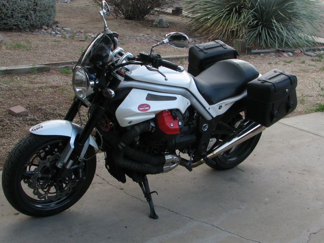 Moto Guzzi Griso with Hepco Becker Rugged Bags