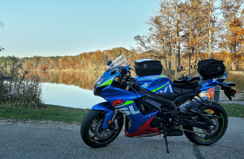 Suzuki GSXR750 hepco Becker Tank Bag Sportrack