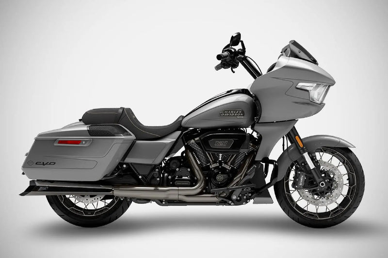 zard exhaust racing slip on harley davidson cvo road king street glide 2021
