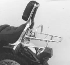 Hepco & Becker Rear Rack Yamaha XV 750 / 1100 Virago Models With Original Sissy Bar 1992-1999