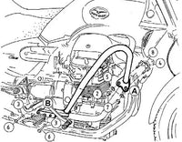 Hepco & Becker Crash Bars Moto Guzzi Nevada Classic V 750 ie from 04 09' / Aquila Nera