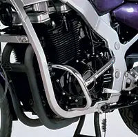 Hepco & Becker Crash Bars Suzuki GS 500 E from 89 01' Black