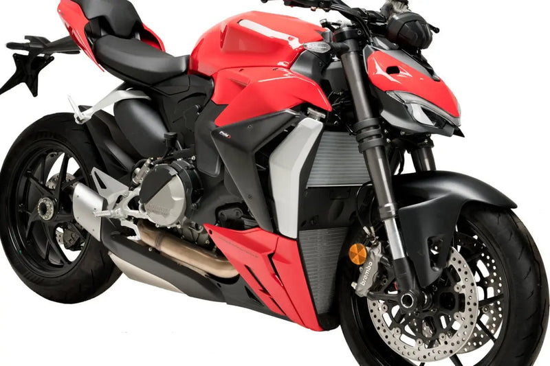 Puig Downforce Side Spoilers Ducati Streetfighter V2 2022-