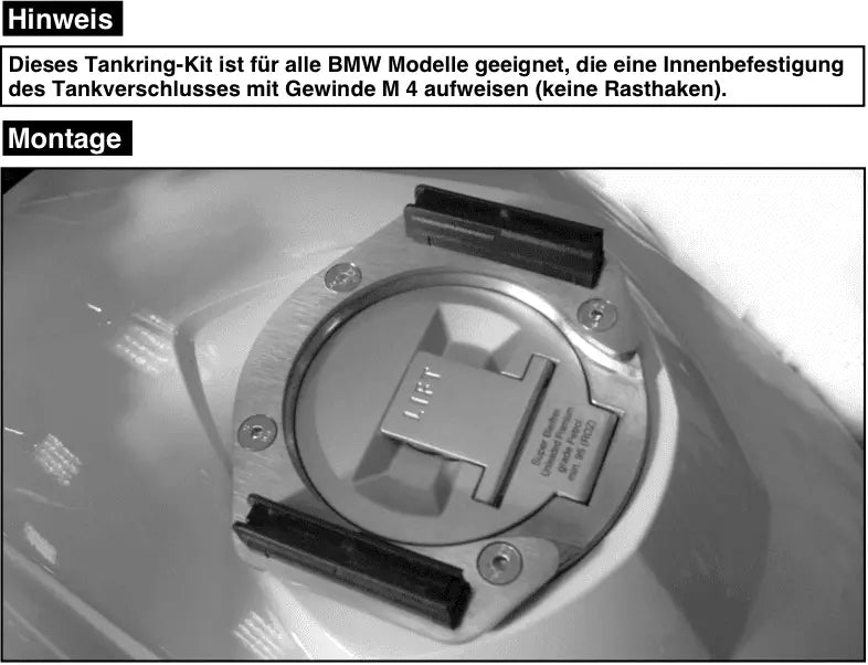 Hepco & Becker BASIC Tank Ring BMW R1200GS ADV 2006-2013