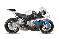 MIVV Exhaust X-Cone Plus Slip-On BMW S1000RR 2010-2014 Stainless Steel