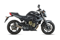 MIVV Exhaust Double Gun Slip-On Yamaha XJ6 2009-2016 Titanium