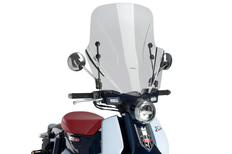 Puig Windshield T.X. Screen Honda Super Cub C125 2018- Clear