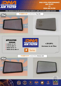 DNA Filters Kawasaki Ninja 250 / Z250 Sl 2014- Air Filter
