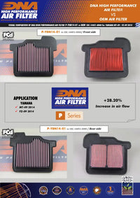 DNA Filters Yamaha FZ-09 / MT-09 / Tracer 900 2014-2020 Air Filter