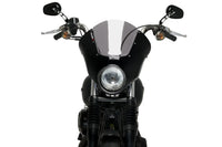 puig dark night semifairing gloss black housing harley davidson dyna street bob fxdb 2007 2017