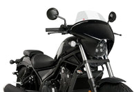 puig batwing sml touring screen gloss black housing honda cmx 500 rebel 2020
