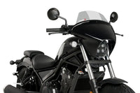 puig batwing sml touring screen gloss black housing honda cmx 500 rebel 2020