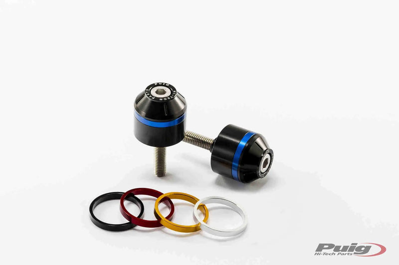 puig hi tech short bar ends black with colored rings yamaha tracer 900 2015 2017