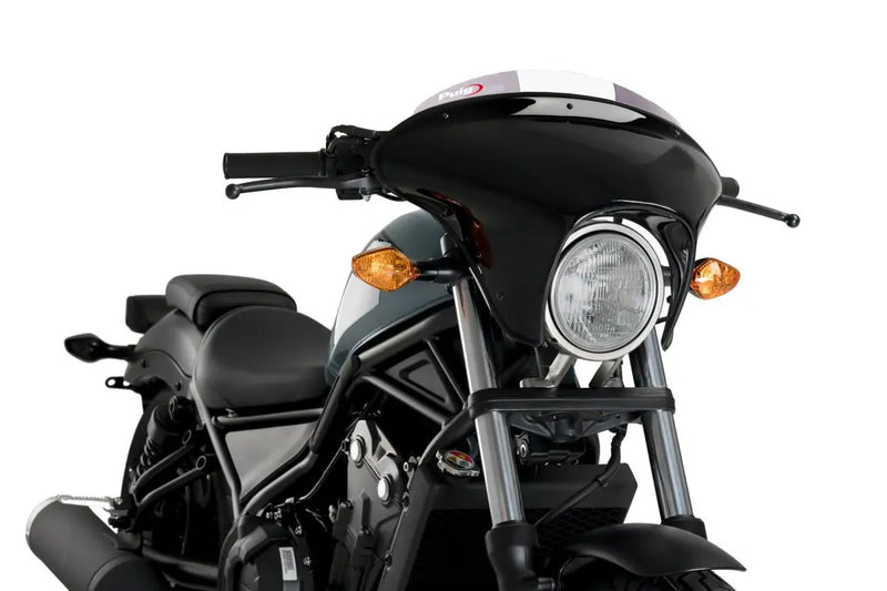 puig batwing sml sport screen gloss black housing honda cmx 500 rebel 2017 2019