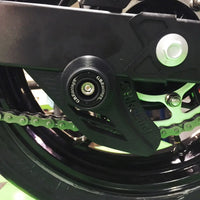 GB Racing Shark Fin Toe Guard Kawasaki Ninja 400 2018-