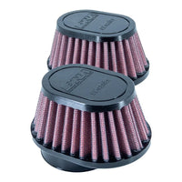 dna filters universal air filter kit oval clamp 51mm inlet 50mm length
