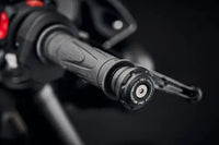evotech performance bar end weights non bar end mirror version triumph street triple 2020 speed triple 2018