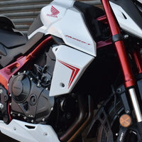 pyramid radiator cheeks honda cb750 hornet 2022