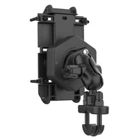 ram mounts quick grip phone mount with handlebar u bolt base