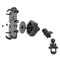 ram mounts quick grip phone mount with handlebar u bolt base