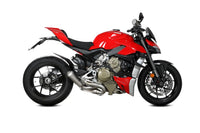 mivv exhaust full system with cat xm1 ducati streetfighter 2020