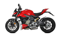mivv exhaust full system with cat xm1 ducati streetfighter 2020