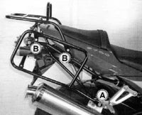 Hepco & Becker Side Carrier Kawasaki Z 750 from 04'