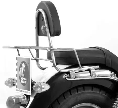 Hepco & Becker Sissy Bar Triumph Bonneville America / Speedmaster up to 10' With Rear Rack